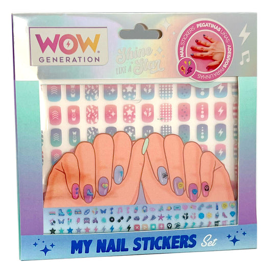 wow generation nail stickers