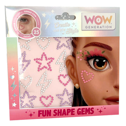 wow generation face adhesive gems
