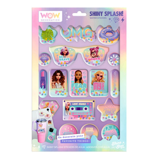 wow generation water stickers