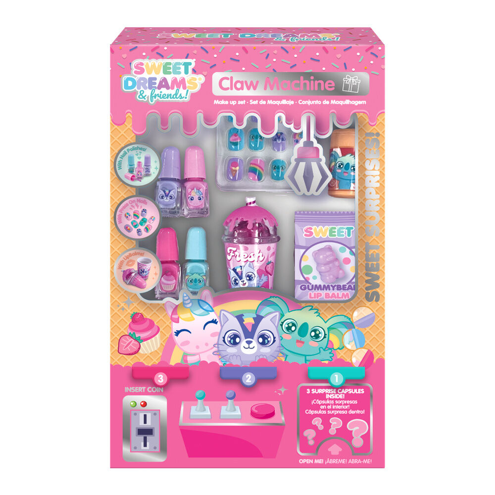 sweet dreams & friends lip balm vending machine