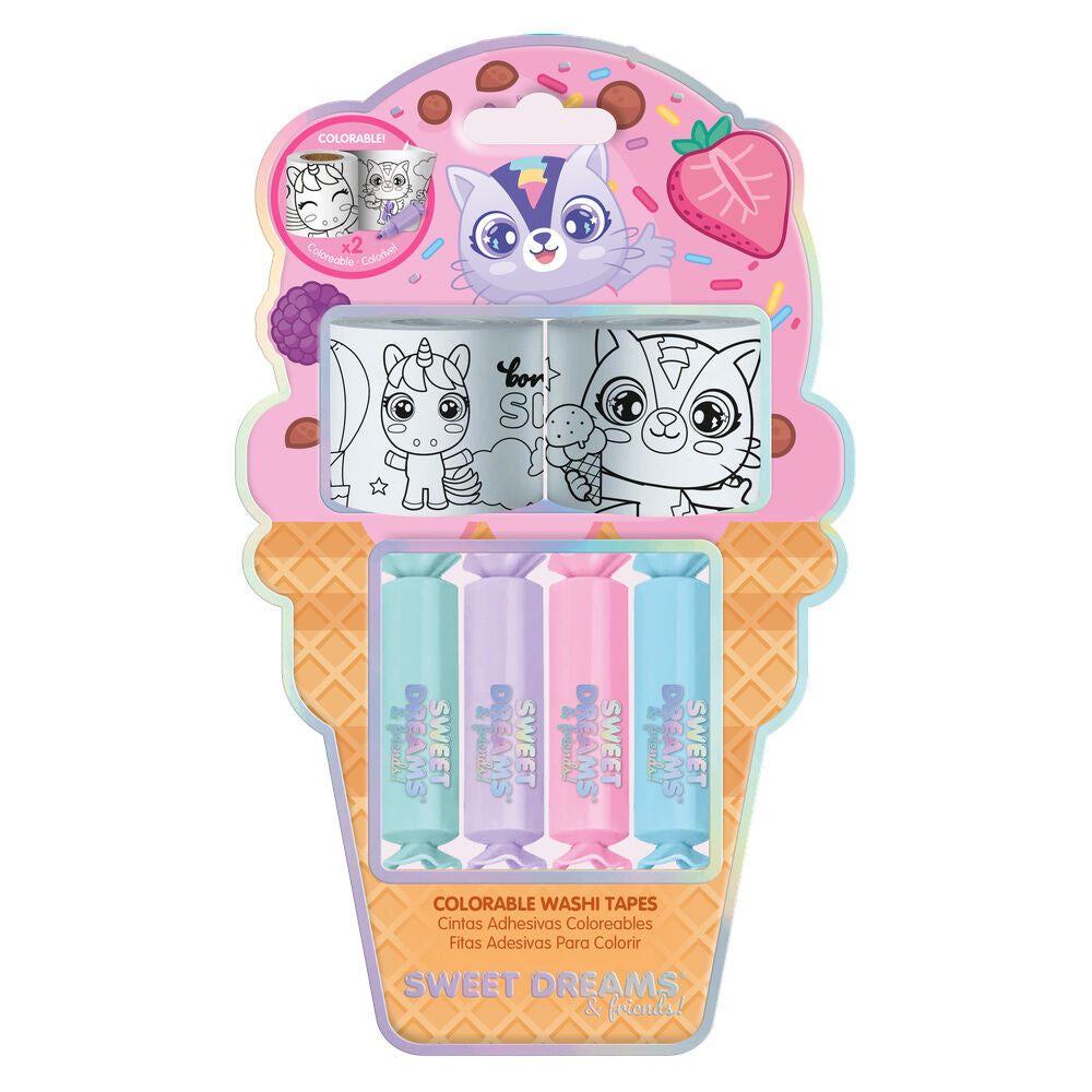 adhesive tape  highlighters sweet dreams & friends