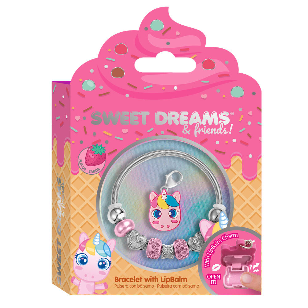 Pulsera con bálsamo labial surtido de Sweet Dreams & Friends