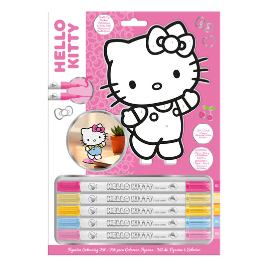 Hello Kitty and Friends coloring set