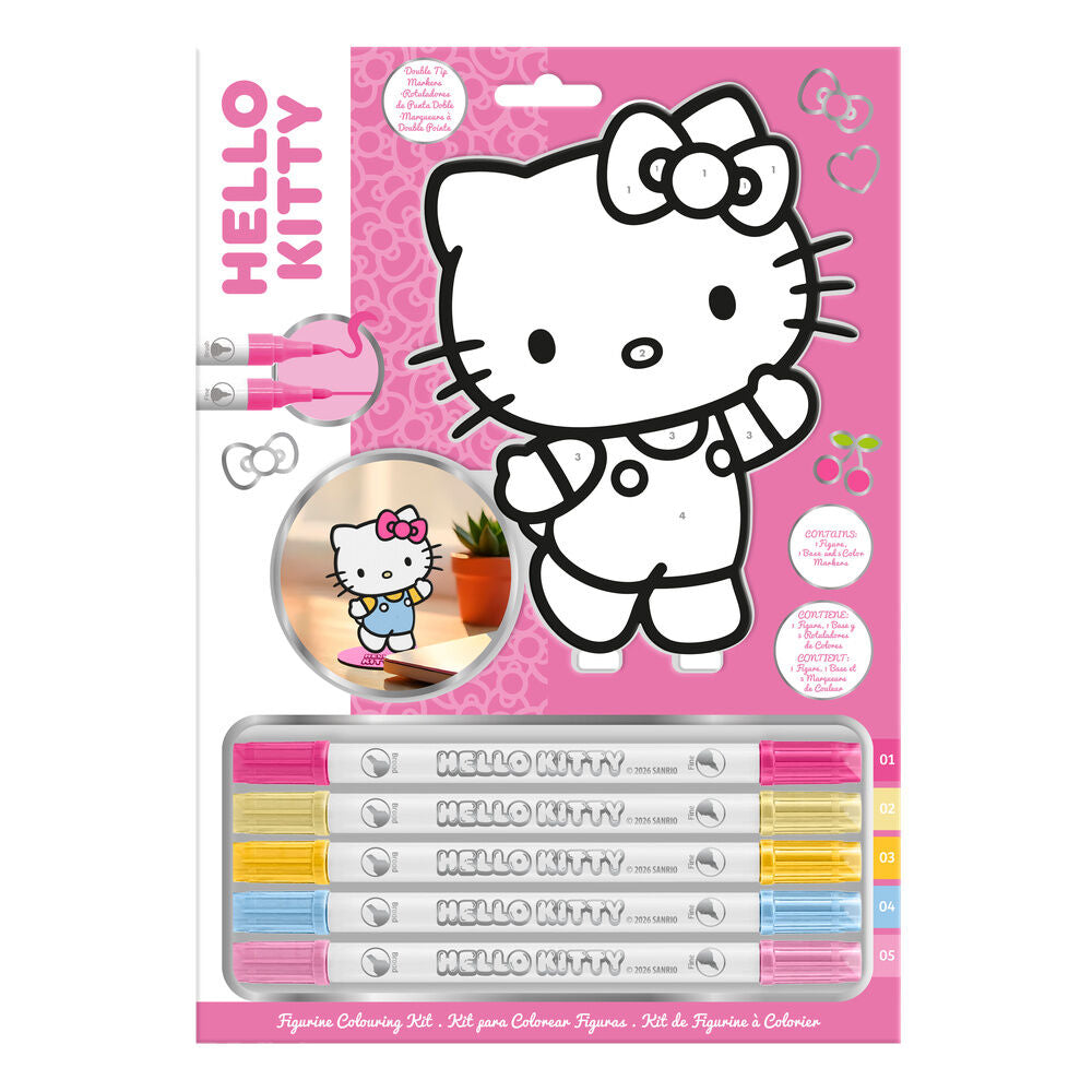 Hello Kitty and Friends coloring set