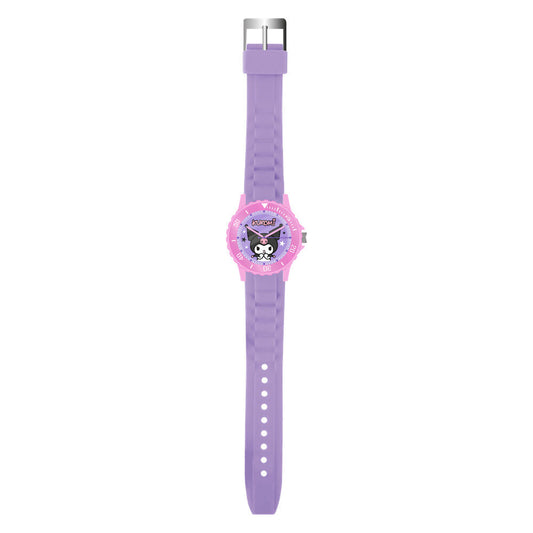 kuromi hello kitty analog watch