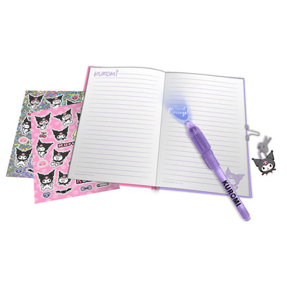 Kuromi Hello Kitty diary + magic pen