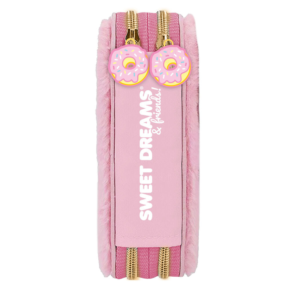 Doppeltes Plüsch Federmäppchen „Sweet Dreams & Friends“