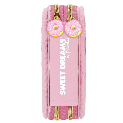 Doppeltes Plüsch Federmäppchen „Sweet Dreams & Friends“
