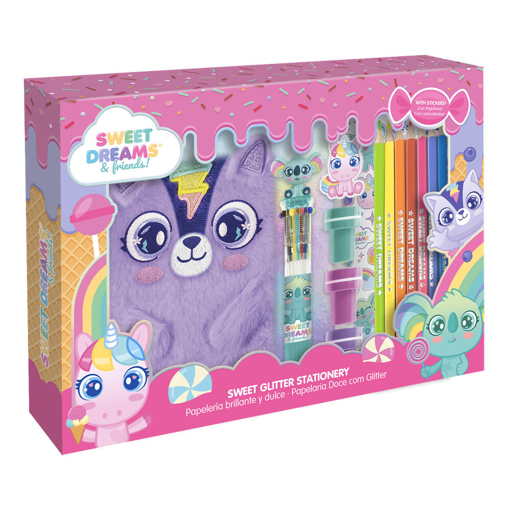 Set de papelería Dulces Sueños y Amigos