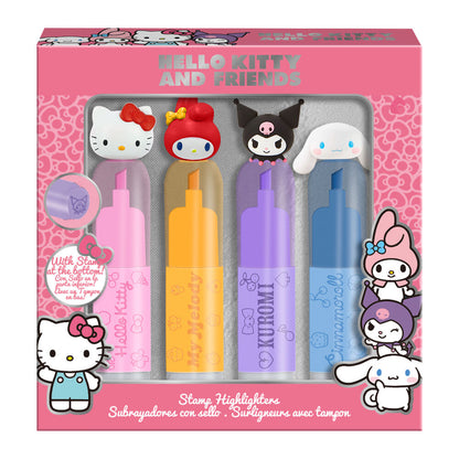 Blister of 4 Hello Kitty and Friends highlighters