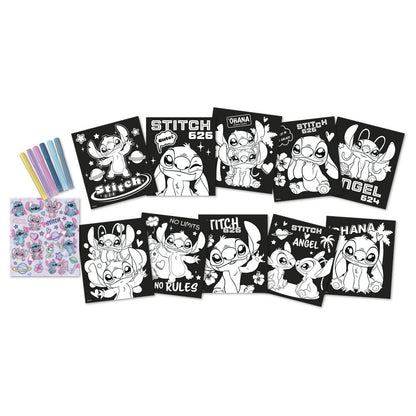 Stitch Disney Notizbuch + Stifte