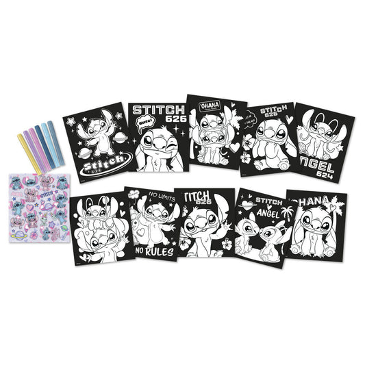 Cuaderno de Stitch de Disney  Rotuladores