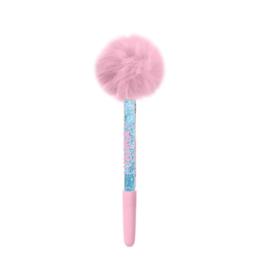 Carnet tout mou + Stylo pompon Stitch Disney