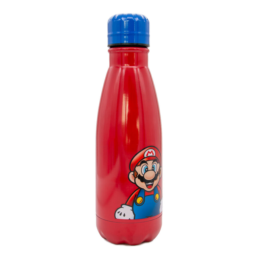 Botella de acero inoxidable de 500 ml de Super Mario Bros.