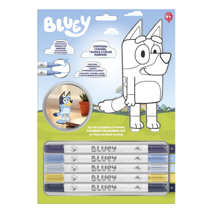 Bluey coloring set