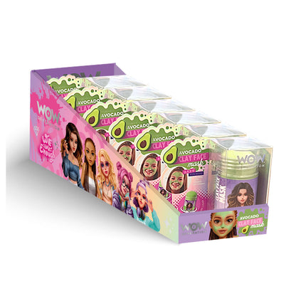 Assortiment de masques à l'argile Wow Generation