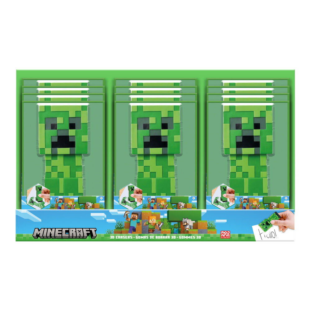 Borracha 3D do Minecraft