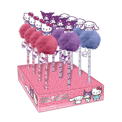 hello kitty and friends pompom pen