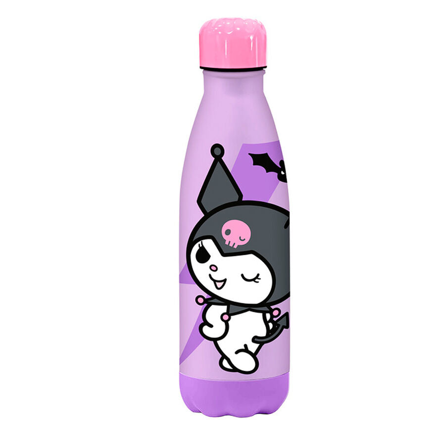 kuromi hello kitty 500ml stainless steel bottle