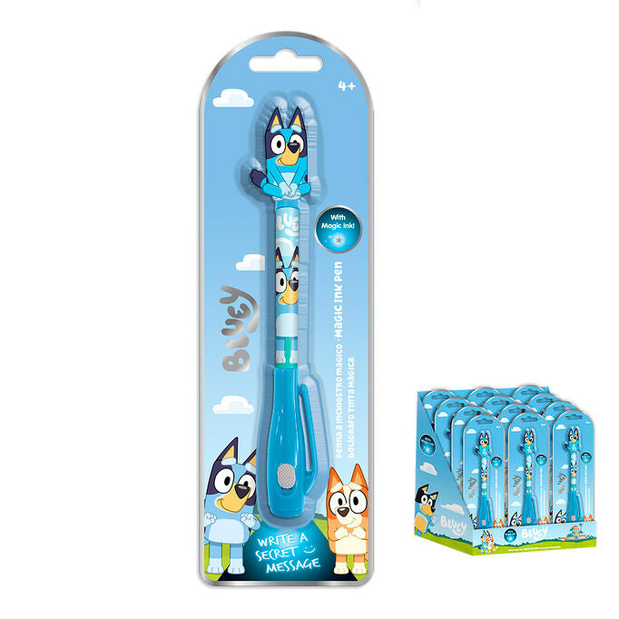 bluey magic ink pen