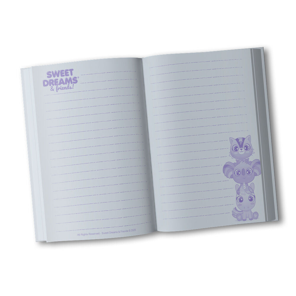 Set de papelería Dulces Sueños y Amigos