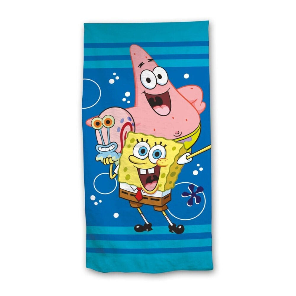 spongebob microfiber towel