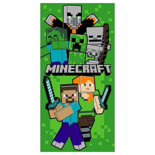 minecraft microfiber towel