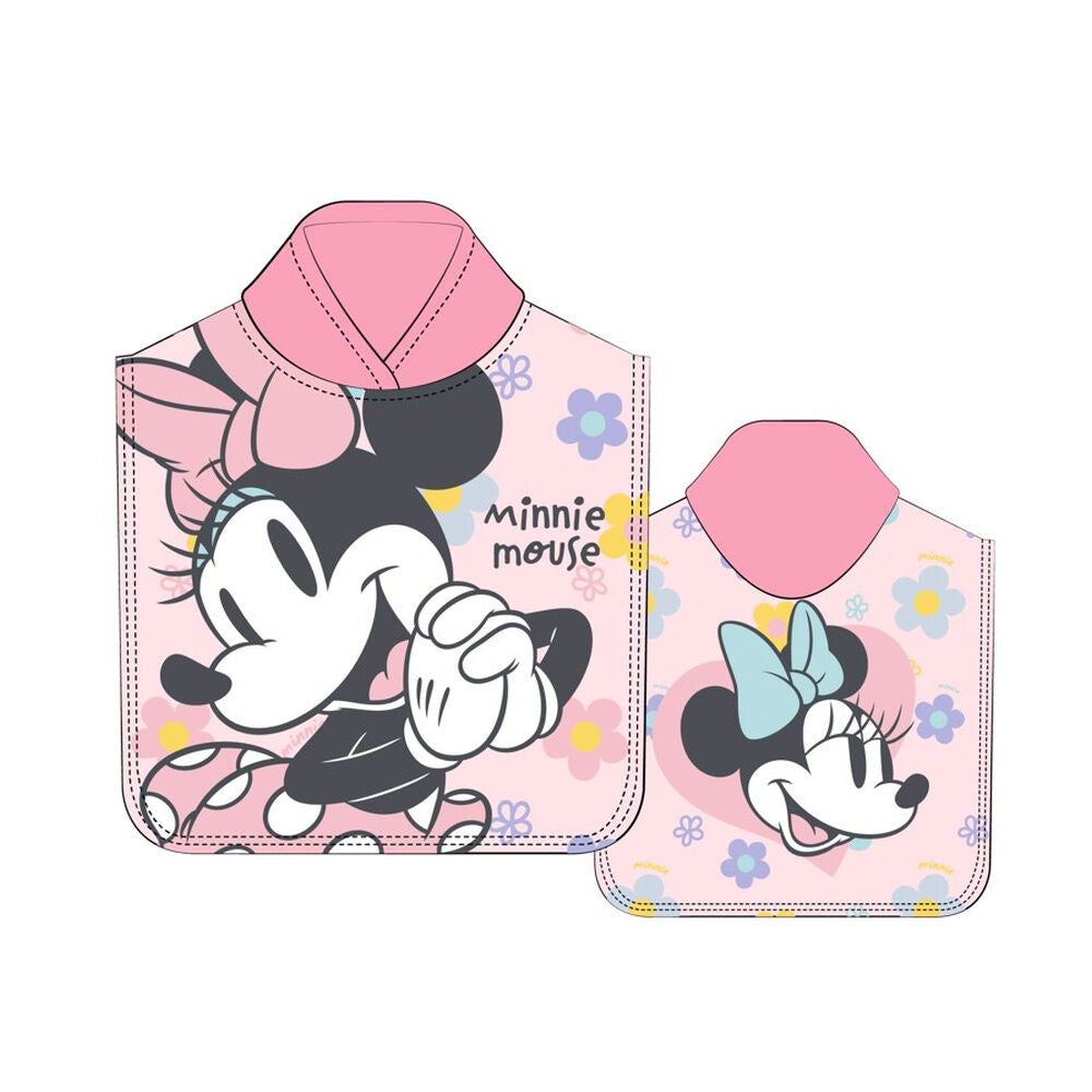Minnie Mouse Disney microfiber towel poncho