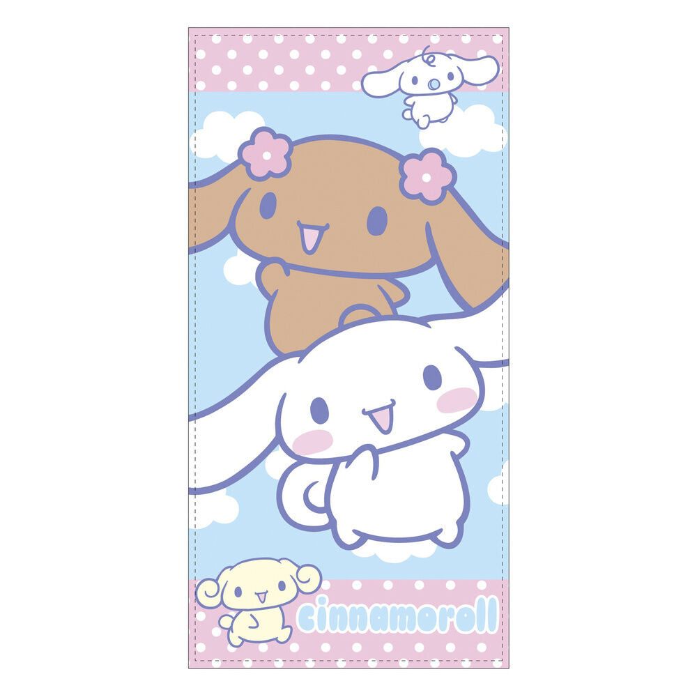cinnamoroll hello kitty microfiber towel