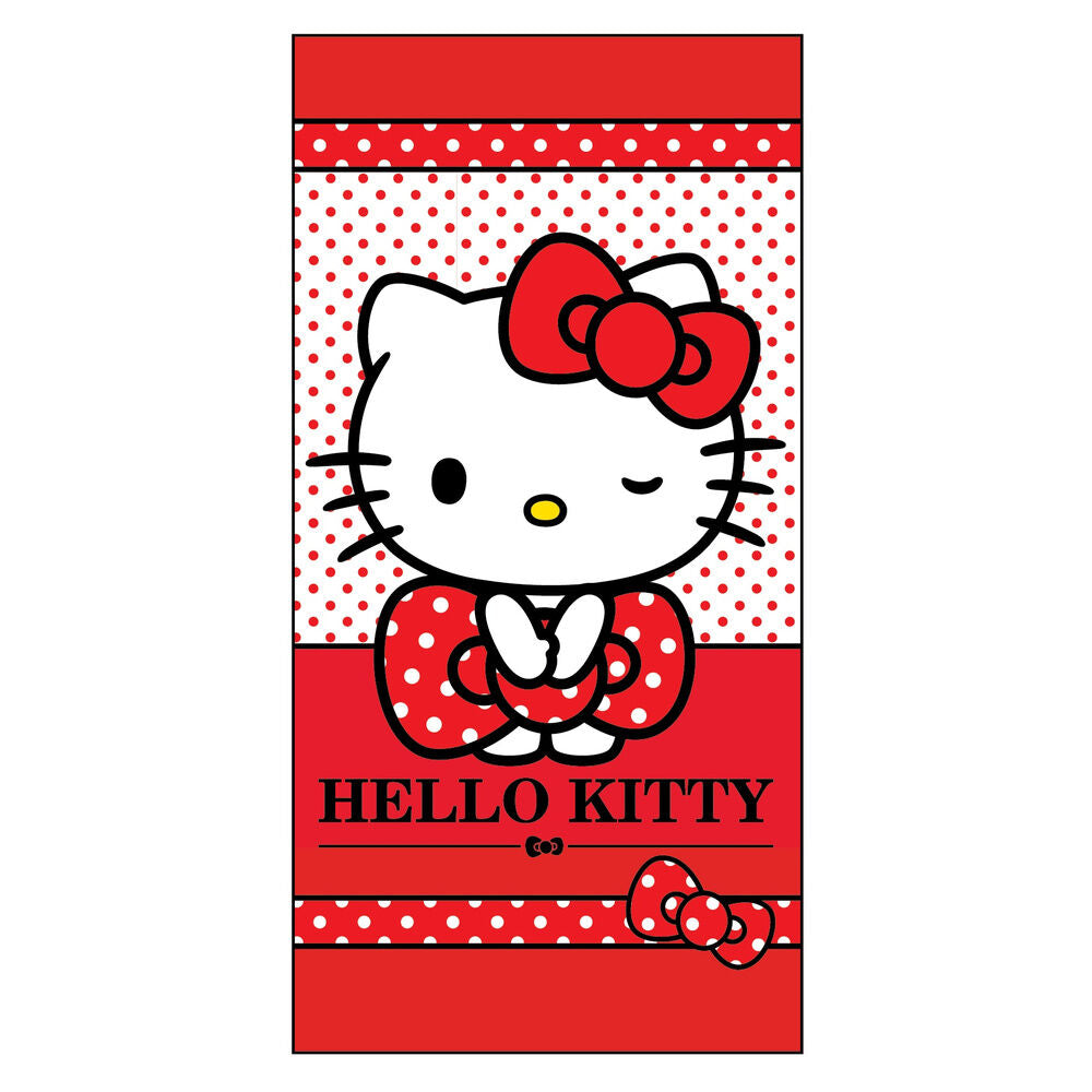 Hello Kitty microfiber towel