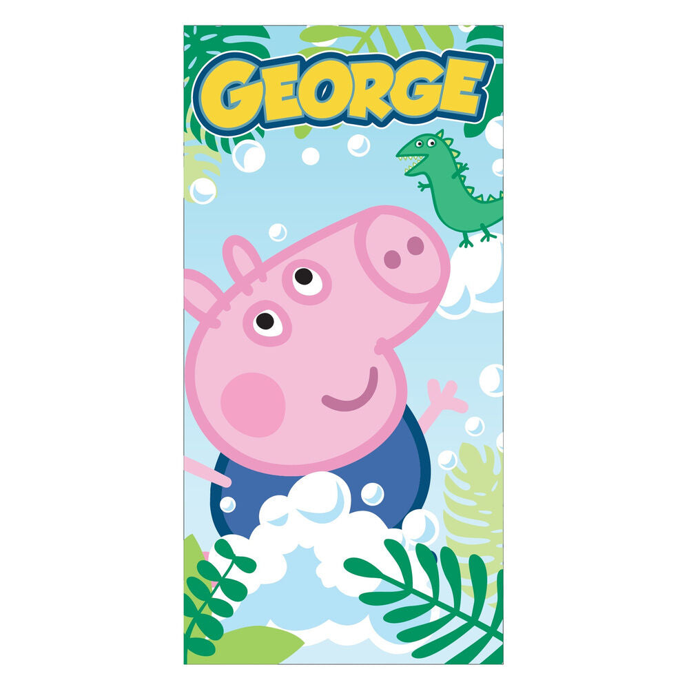 george peppa pig microfiber towel