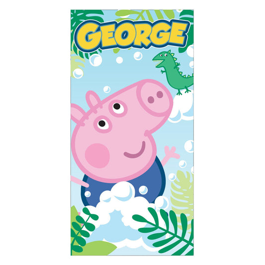 george peppa pig microfiber towel