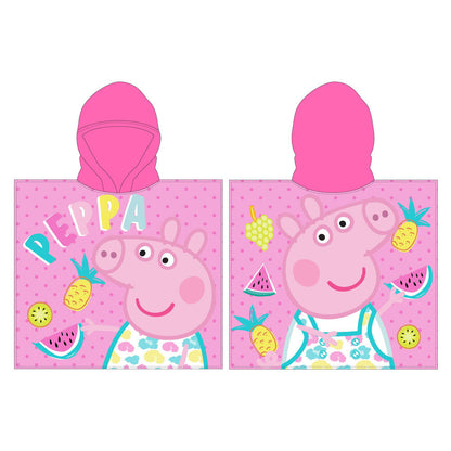 Peppa Pig microfiber poncho towel