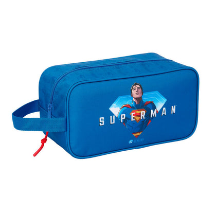 superman dc comics shoe bag