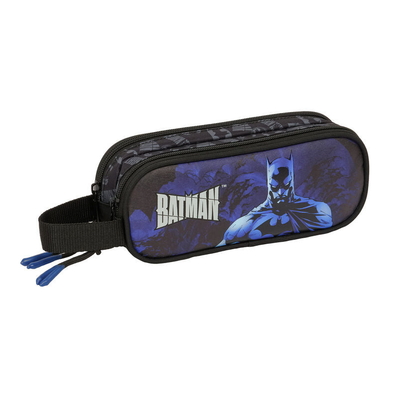 batman dc comics double pencil case