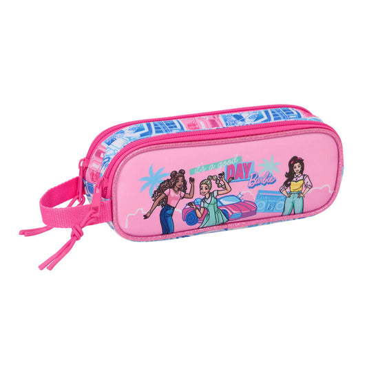 good day barbie double pencil case
