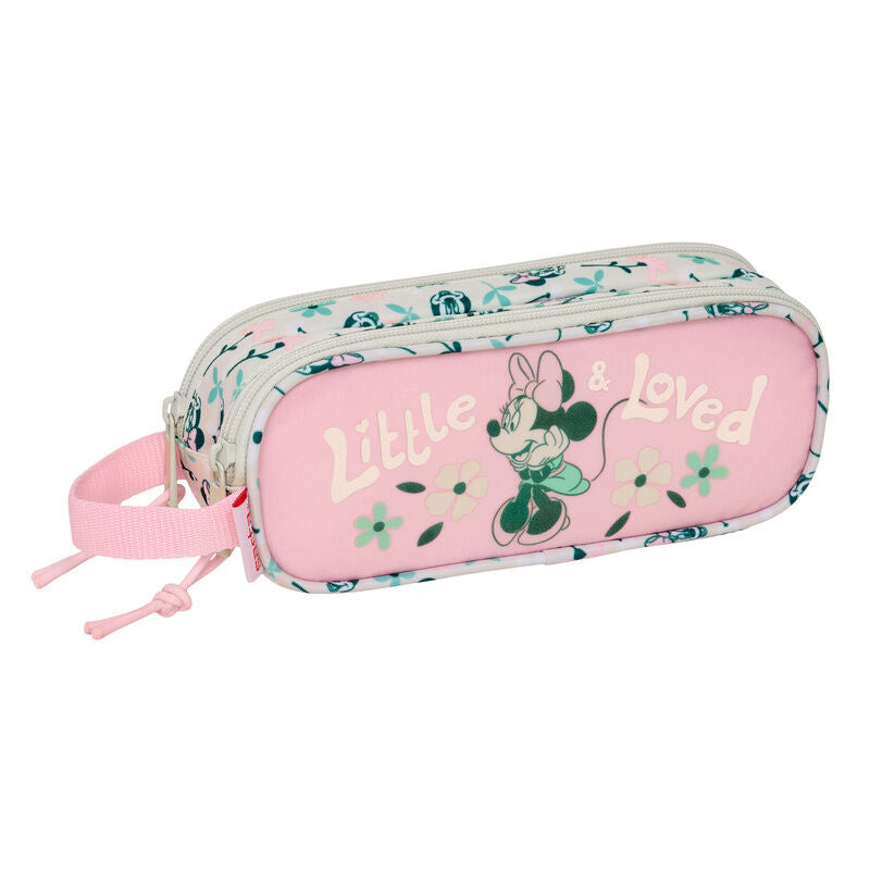 minty minnie disney double pencil case