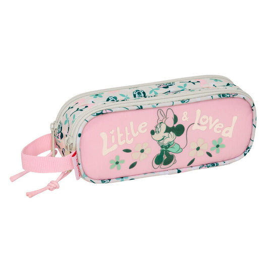minty minnie disney double pencil case