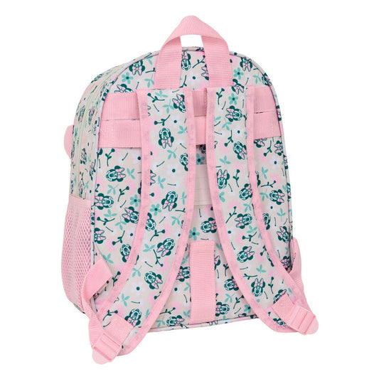 Mochila Minnie Disney Minty tamanho 34cm ajustável