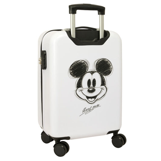 Valigia trolley Topolino Disney in ABS da 55 cm