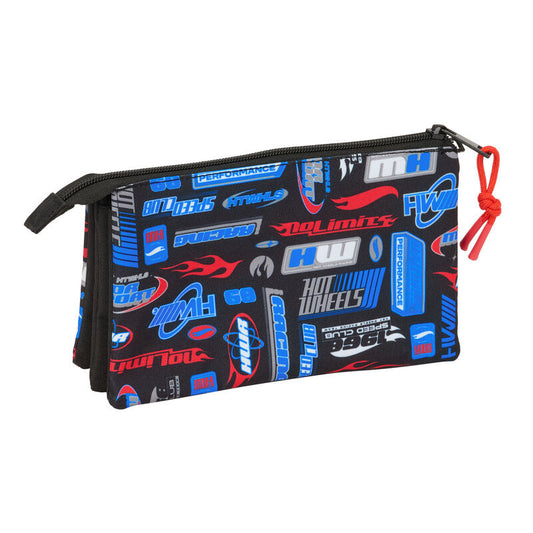 Potrójny piórnik Hot Wheels