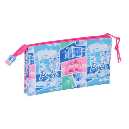 Good Day Barbie triple pencil case