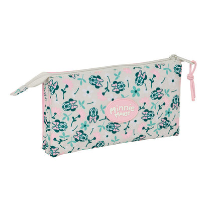 Minty Minnie Disney triple pencil case