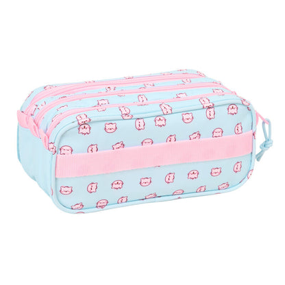 Astuccio triplo Pembe The Pink Cat