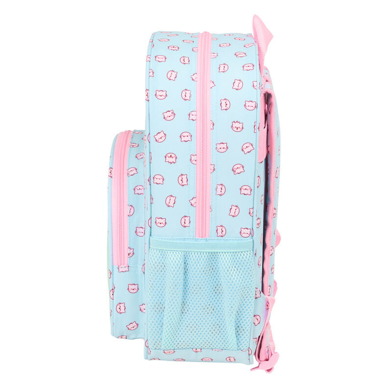 Zaino Pembe The Pink Cat adattabile a 34 cm