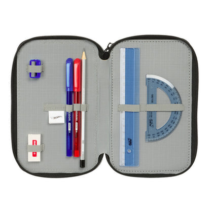Hot Wheels triple pencil case 37pcs