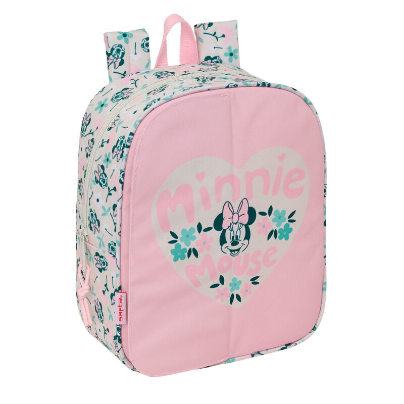 Sac à dos Minnie Disney menthe 27 cm adaptable