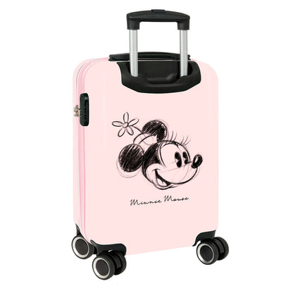 minnie disney abs trolley suitcase 55cm