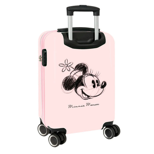 minnie disney abs trolley suitcase 55cm