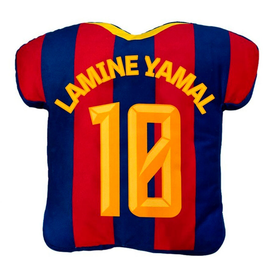 cushion 3d lamine yamal fc barcelona